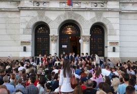 Banjaluka: Učenici Gimnazije i Muzičke škole proslavili maturu