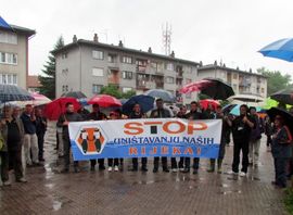 Održan protestni skup teslićkih ribara