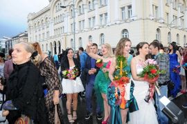Banjaluka: Maturantima Tehnološke škole ni kiša nije zasmetala