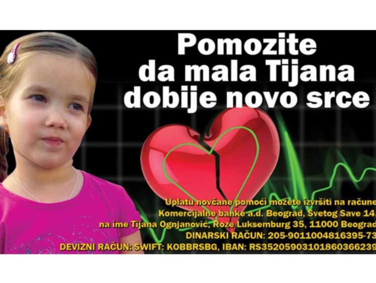 Lažne informacije o bolesnoj Tijani