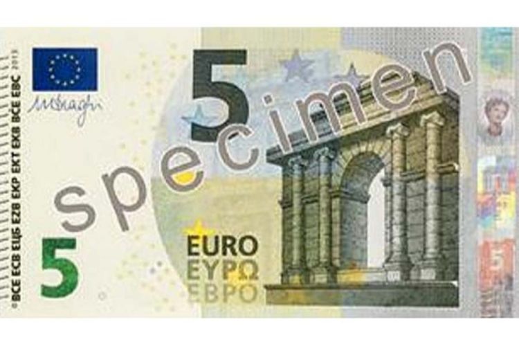 Nova novčanica od 5 evra puštena u promet