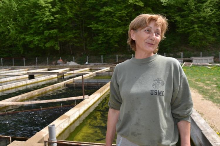 Vratila se iz Amerike i uložila u ribnjak