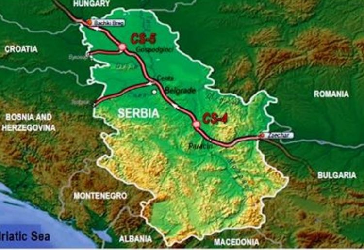 Krajem godine početak izgradnje Južnog toka u Srbiji