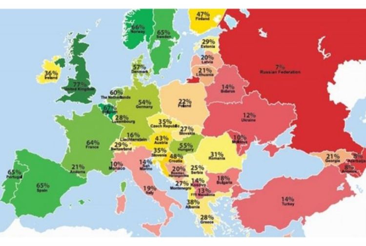 Mapa: Koliko je homofobna Evropa?