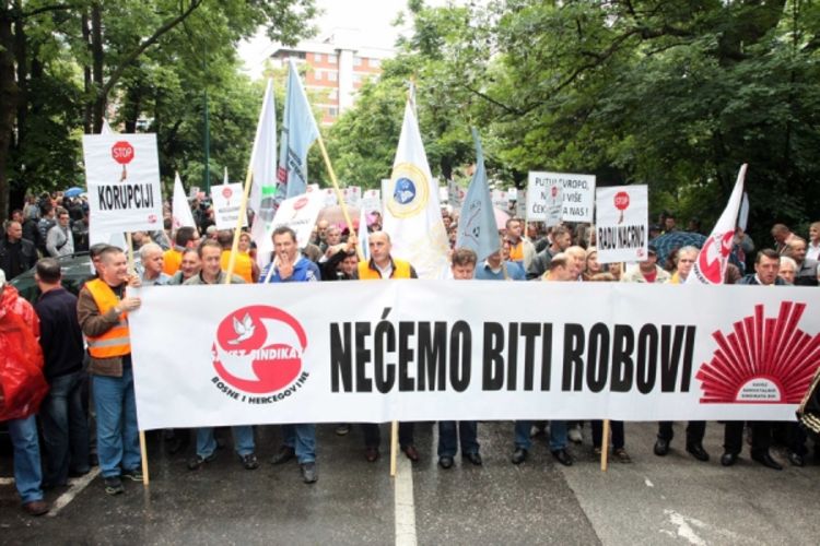 Radnici u Sarajevu vlastima poručili "radite ili idite"