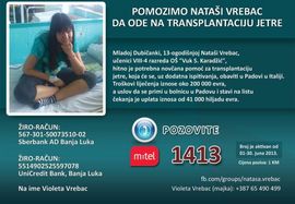 Apel za pomoć: Djevojčici iz Dubice hitno potrebna transplantacija ...