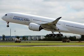 Prvi let novog Erbasa A350