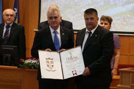 Tomislav Nikolić počasni građanin Trebinja