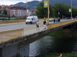 Otpao dio ograde na Venecija mostu u Banjaluci