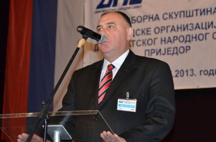 Milenko Đaković na čelu Gradskog odbora DNS-a