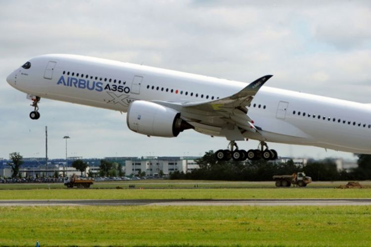 Prvi let novog Erbasa A350