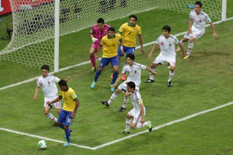 Brazil bolji od Japana, sjajan gol Nejmara