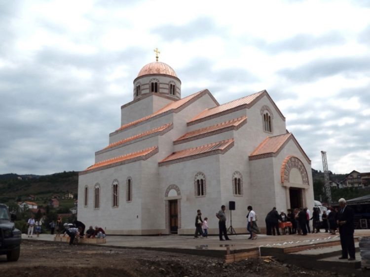 Vladika Grigorije služio prvu liturgiju u Andrićgradu