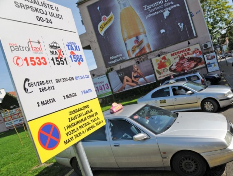 Taksi u Banjaluci najskuplji