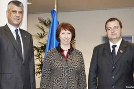 Sastanak Ešton, Dačića i Tačija: Postignut napredak u oblasti ...
