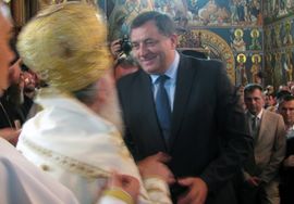 Dodik: Crkva ima značajnu ulogu u srpskom narodu