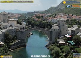 Gigapiksel panorama: Virtuelna tura Mostarom