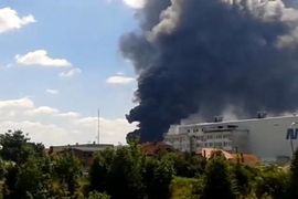 Veliki požar u Mariboru