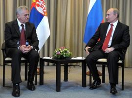 Nikolić - Putin: Srbija ima punu podršku Rusije