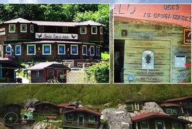 Natpis na ulazu u eko-selo kod Čelebića: Papcima ulaz zabranjen