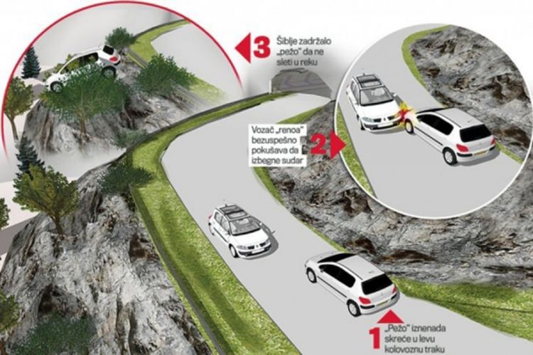 Slomljenih rebara ženu spasavao iz provalije