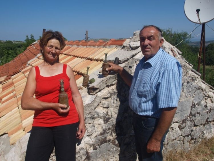Čedo Đordan živi usred minskog polja: Sam deaktivirao 500 mina