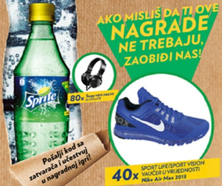 Tko ne želi nagrade, neka zaobiđe Sprite