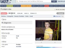 Zvorničanin na Pik-u prodaje sina, može i zamjena za drva