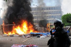 Morsijeve pristalice zapalile zgradu vlade u Kairu