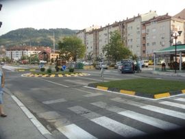 Kružna raskrsnica u naselju Starčevica