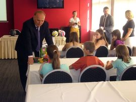 Ministar posjetio djecu u kampu Škola života