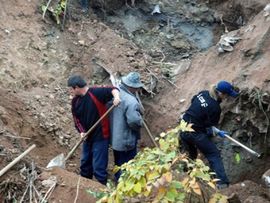 I.Sarajevo: Na Zlatištu ekshumirani posmrtni ostaci jednog lica