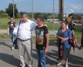 Protest pacijenata ispred kliničkog centra Banjaluka