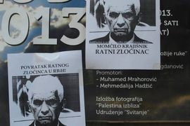 Plakati u Sarajevu protiv Krajišnika