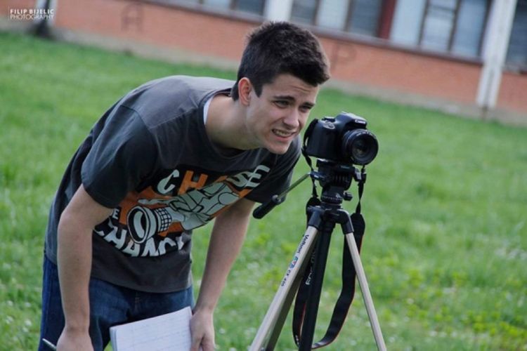 Gimnazijalac Aleksa Majkić prvi film snimio sa 10 godina