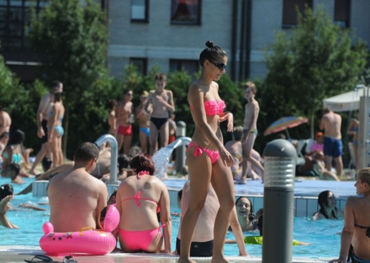 Upola manje kupača na banjalučkim bazenima