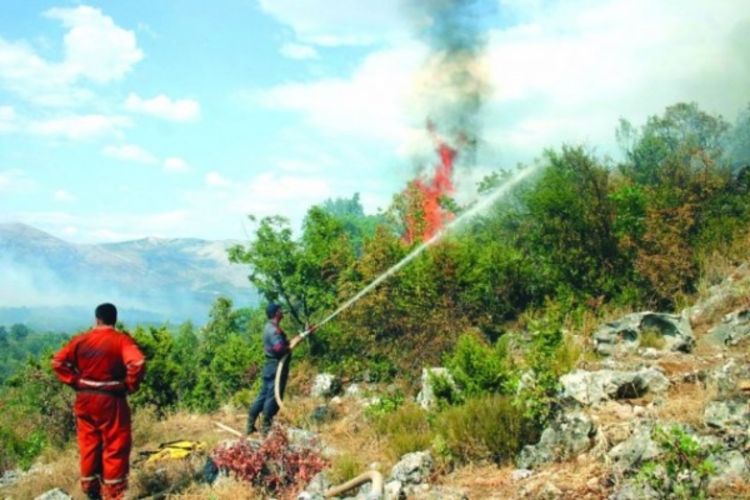 Jablanica: Aktivna tri požarišta