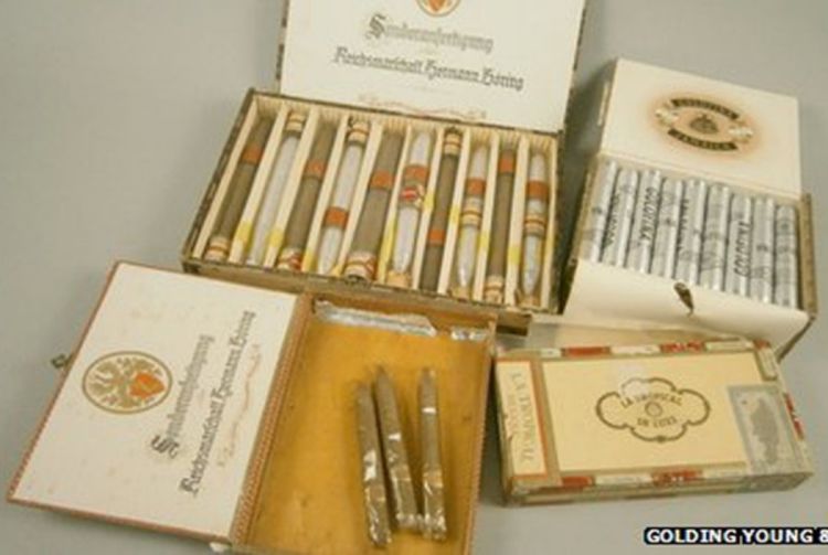 Geringove cigare na aukciji