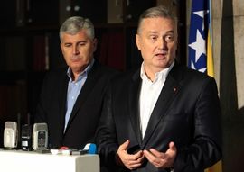 Razgovarali Čović i  Lagumdžija: Bez dogovora ne treba ići u Brisel