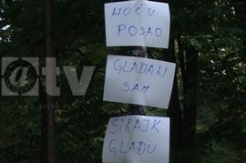 Banjaluka: Novi štrajkač glađu u parku