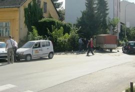 Žestok sudar tri automobila i kamiona u centru Banjaluke