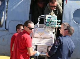 Prava drama u vazduhu: Oživjeli bebu u helikopteru iznad Splita