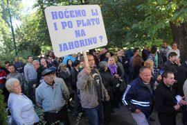 Nastavak protesta 23. septembra