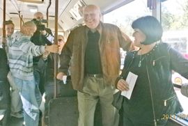 I gradonačelnik se provozao autobusom