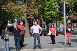 Tajmeri za bezbjedan prelazak pješaka
