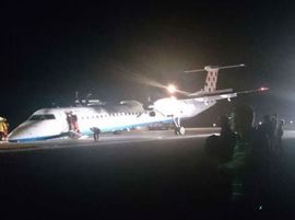 Drama pri slijetanju: Avion Kroacija erlajnsa "pao na nos"