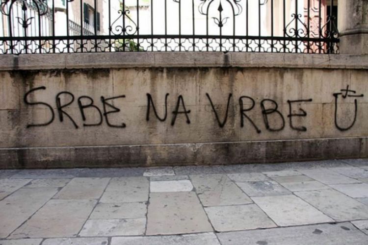 DUBROVNIK: Uhapšen autor grafita protiv Srba?