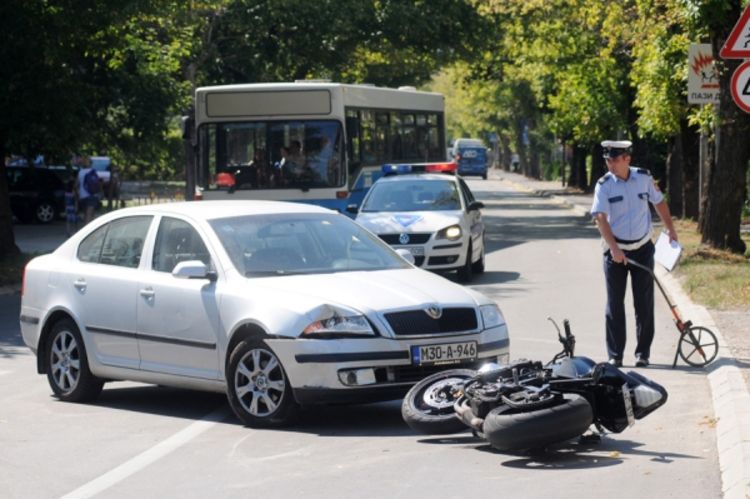 Povrijeđen motociklista u Banjaluci