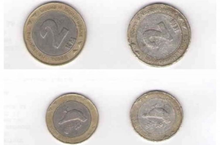 U Sarajevu se pojavile lažne kovanice od 2 KM