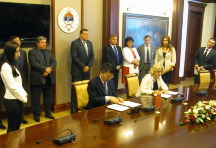 Cvijanović potpisala memorandum o strateškoj saradnji sa kineskom kompanijom